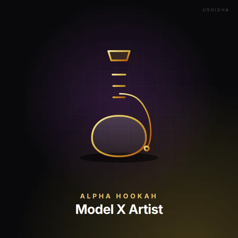 Alpha Hookah Model X Artist