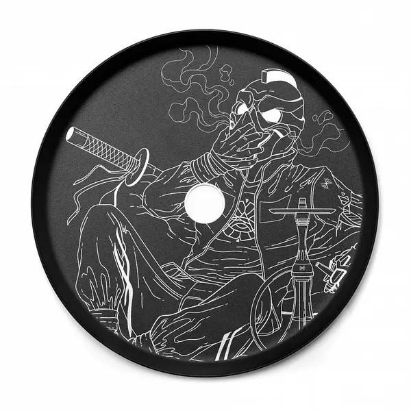 Alpha Hookah Блюдце Samurai