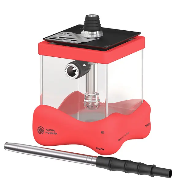 Alpha Hookah Smart Bubble Red