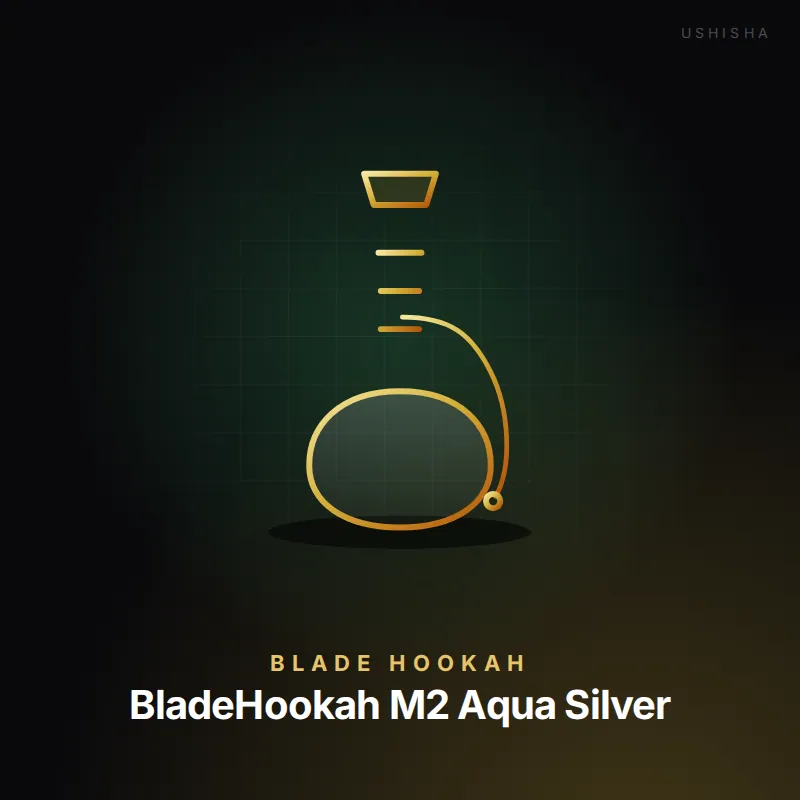 Blade Hookah BladeHookah M2 Aqua Silver