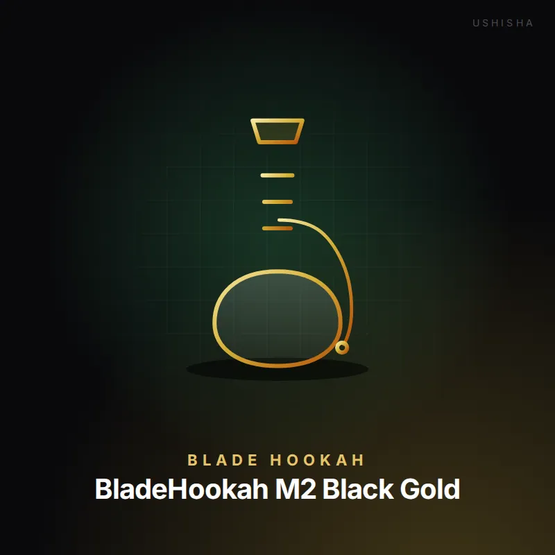 Blade Hookah BladeHookah M2 Black Gold