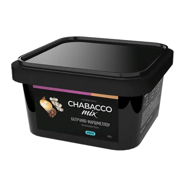 Chabacco Mix Medium · Cappuccino Marshmallow