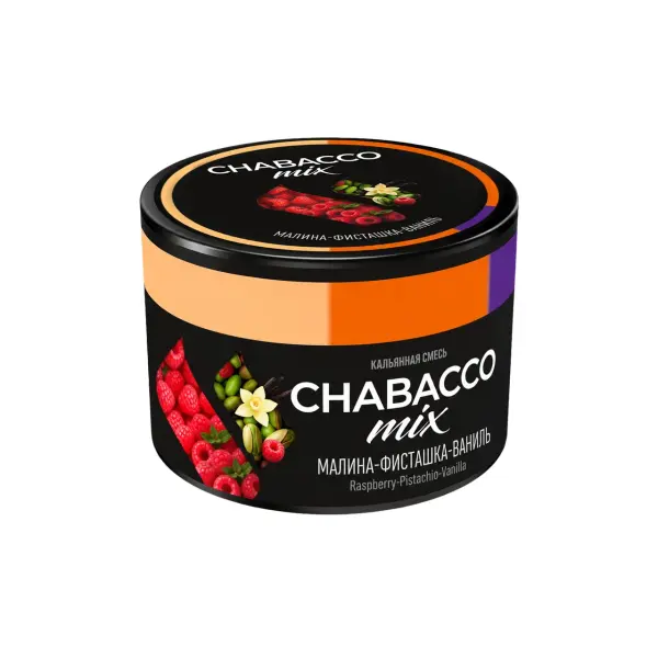 Chabacco Mix Medium · Raspberry Pistachio Vanilla (Малина, фисташка, ваниль)