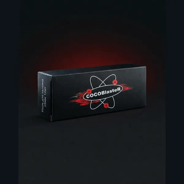 CocoBlaster Кокосовый уголь, Mini (12шт) 25 мм.