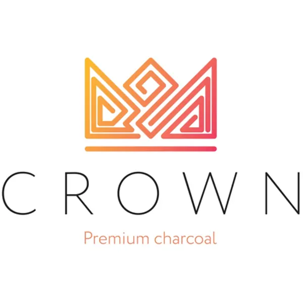 Crown Кокосовый уголь, 25 мм Horeca (20кг коробка)