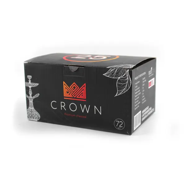 Crown Кокосовый уголь, 25 мм