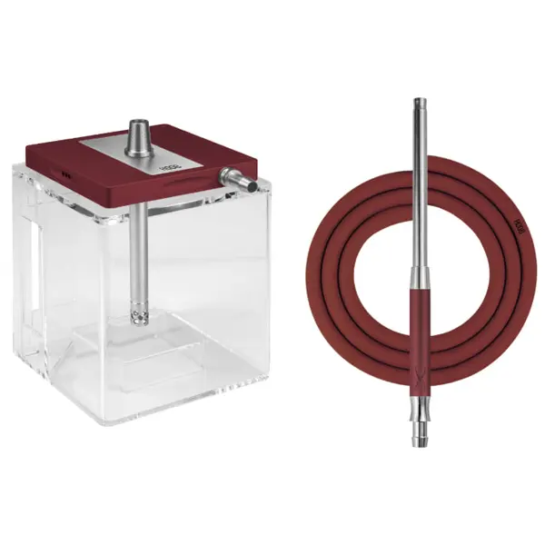 Hoob Atom Wine Red/Space Grey + Колба Cube