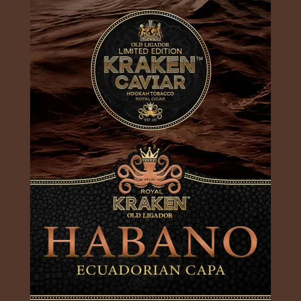 Kraken Line CAVIAR · Ecuadorian Capa Habano