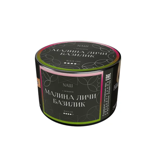 НАШ Black · Малина Личи Базилик