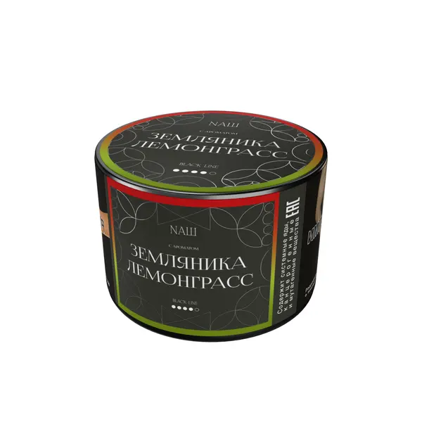 НАШ Black · Земляника Лемонграсс
