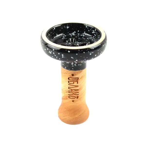 Oblako Чаша ОБЛАКО Black glaze Черный Космос