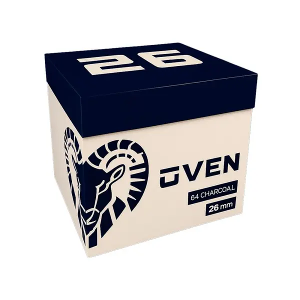 Oven Кокосовый уголь, 26 мм (Упаковка 1 кг.)