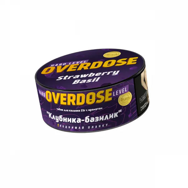 Overdose Strawberry Basil (Клубника, базилик)