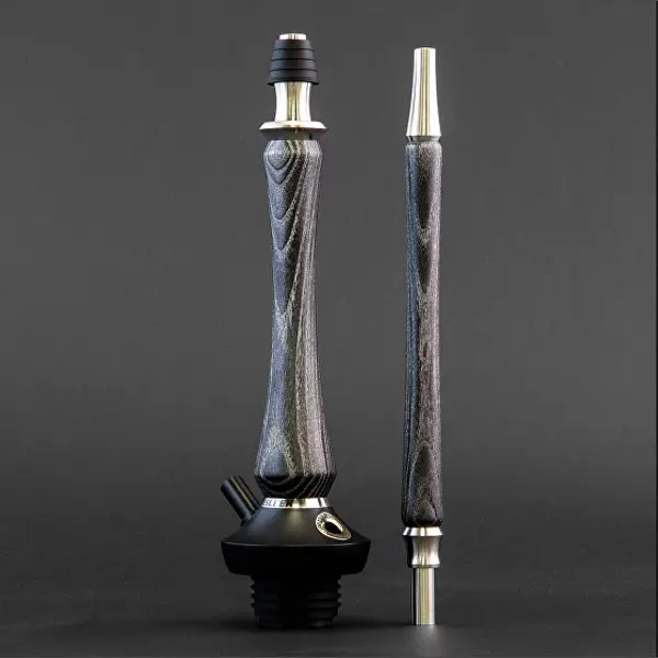 Union Hookah Sleek Стандарт Черный с Серебром